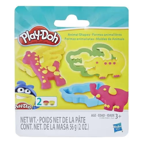 Hasbro plastilina playdoh animales formas 3 piezas