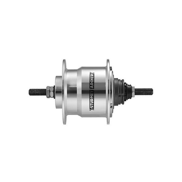 STURMEYARCHER GEVELING HUB 4 SPEENE STRMEY ARCHER X-RF4 36 fori 170 mm Lunghezza dell'asse d'argento