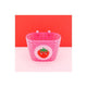 Qibbel Widek Explorador de canasta infantil Happy Strawberry Pink