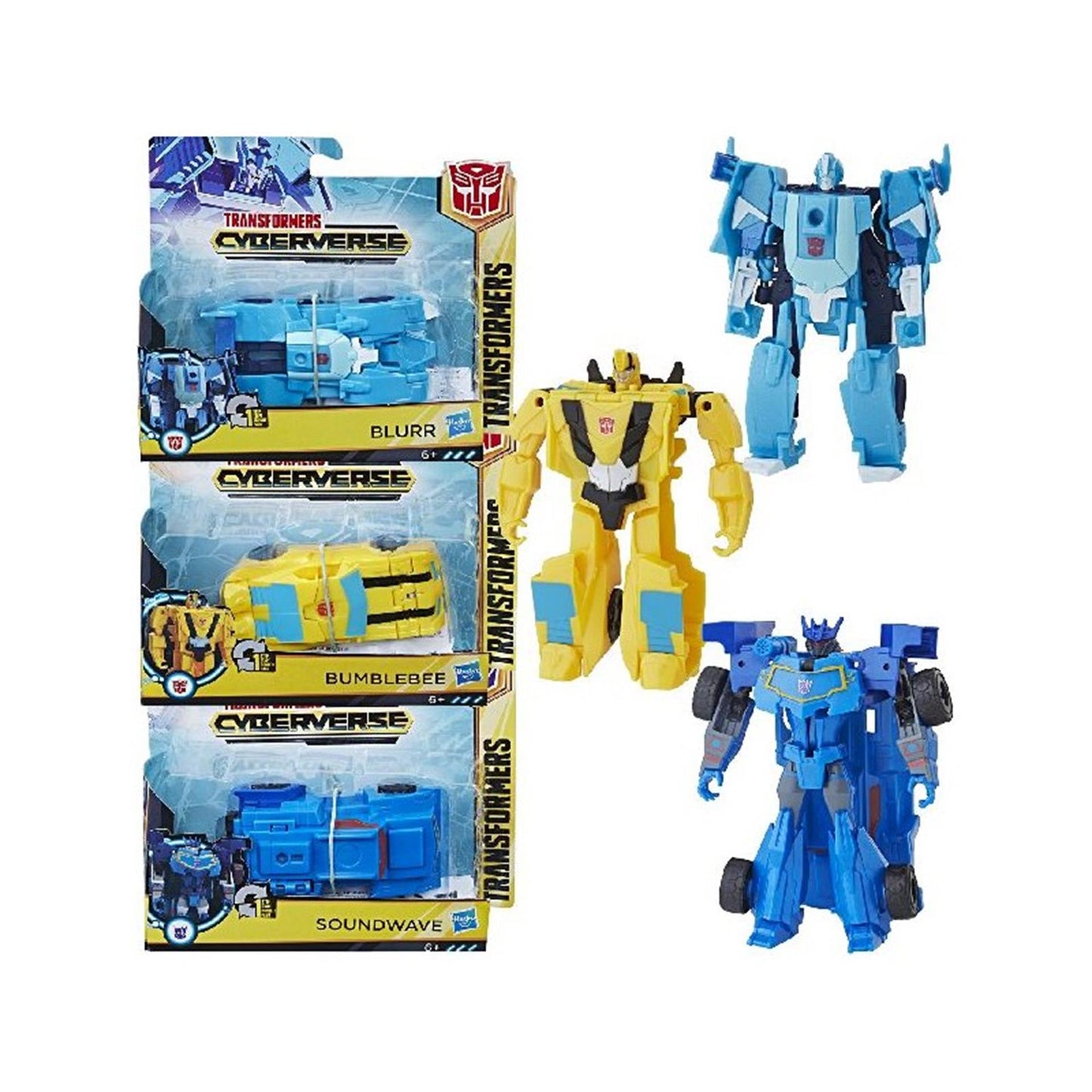Transformers Hasbro Cyberverse 1 Passaggio Figura 12 cm