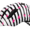 Kinderhelm Bobike Plus Pinky Zebra S (52-56 cm) bianco