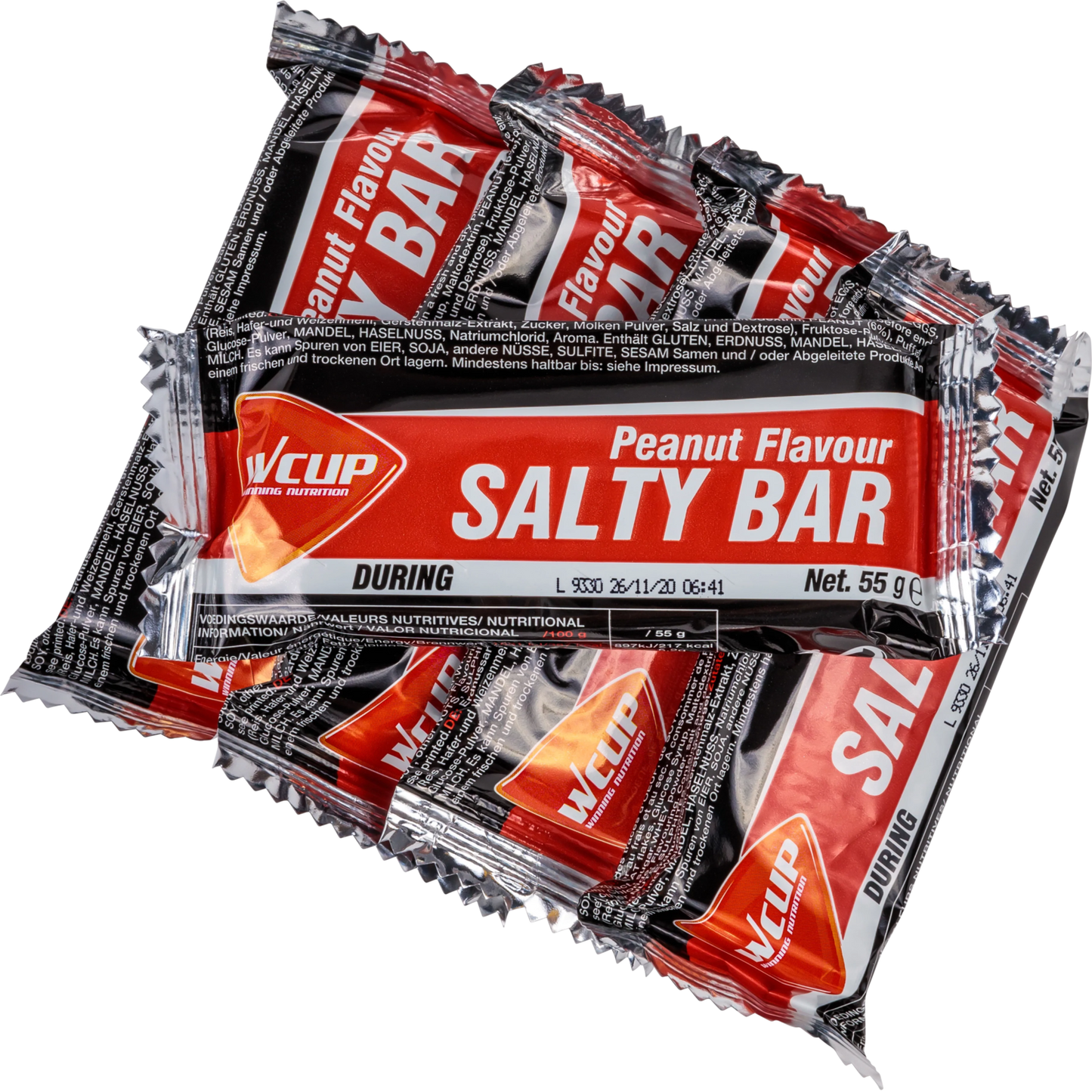 WCUP - Energy Bar Salat Peanut 55 grammi 20 pezzi