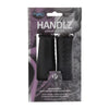 Manico velo in pelle ergo 92 135mm nero