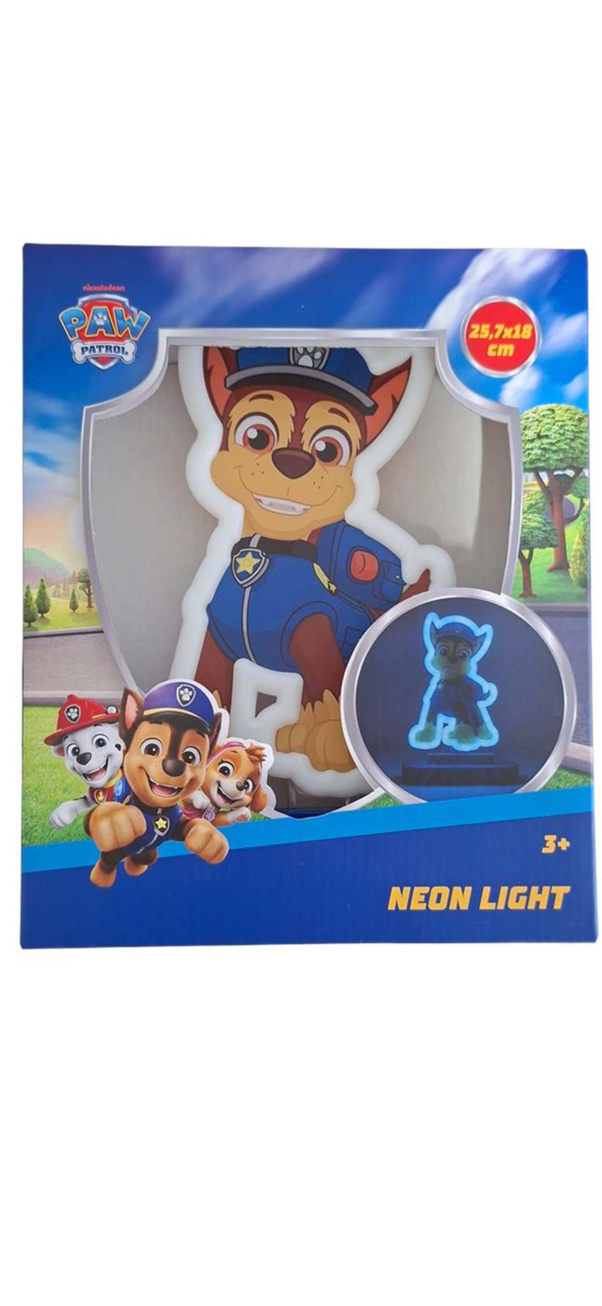 Lampada da tavolo al neon Z1 Paw Patrol 25x22 cm