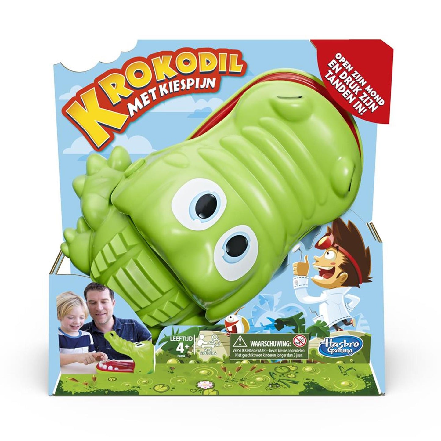 Crocodile Hasbro con mal di denti