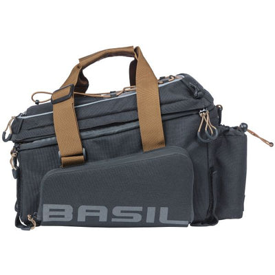 Basil Miles XL PRO BASSO DEL BAGUAGGIO BAGGIO, nero, poliestere, impermeabile, 9-36L