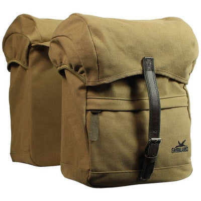 Bolsa de doble bicicleta de Groenlandia Bolsa de viaje 40 litros 30 x 37 x 17 cm Color de arena