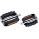 Marwi Pedal Set 677H con reflectores Silver Black (envasado de taller)
