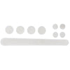 Velo Sticker Set per la protezione del Frame Fork RMS a 9 pezzi trasparente