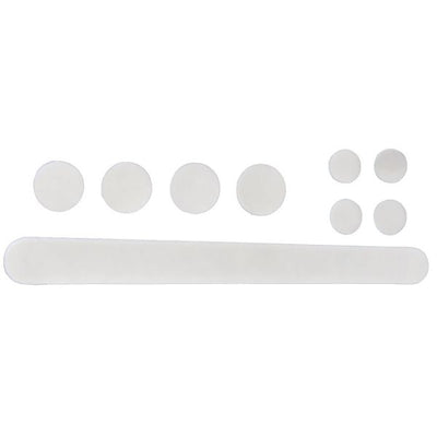 Velo Sticker Set per la protezione del Frame Fork RMS a 9 pezzi trasparente