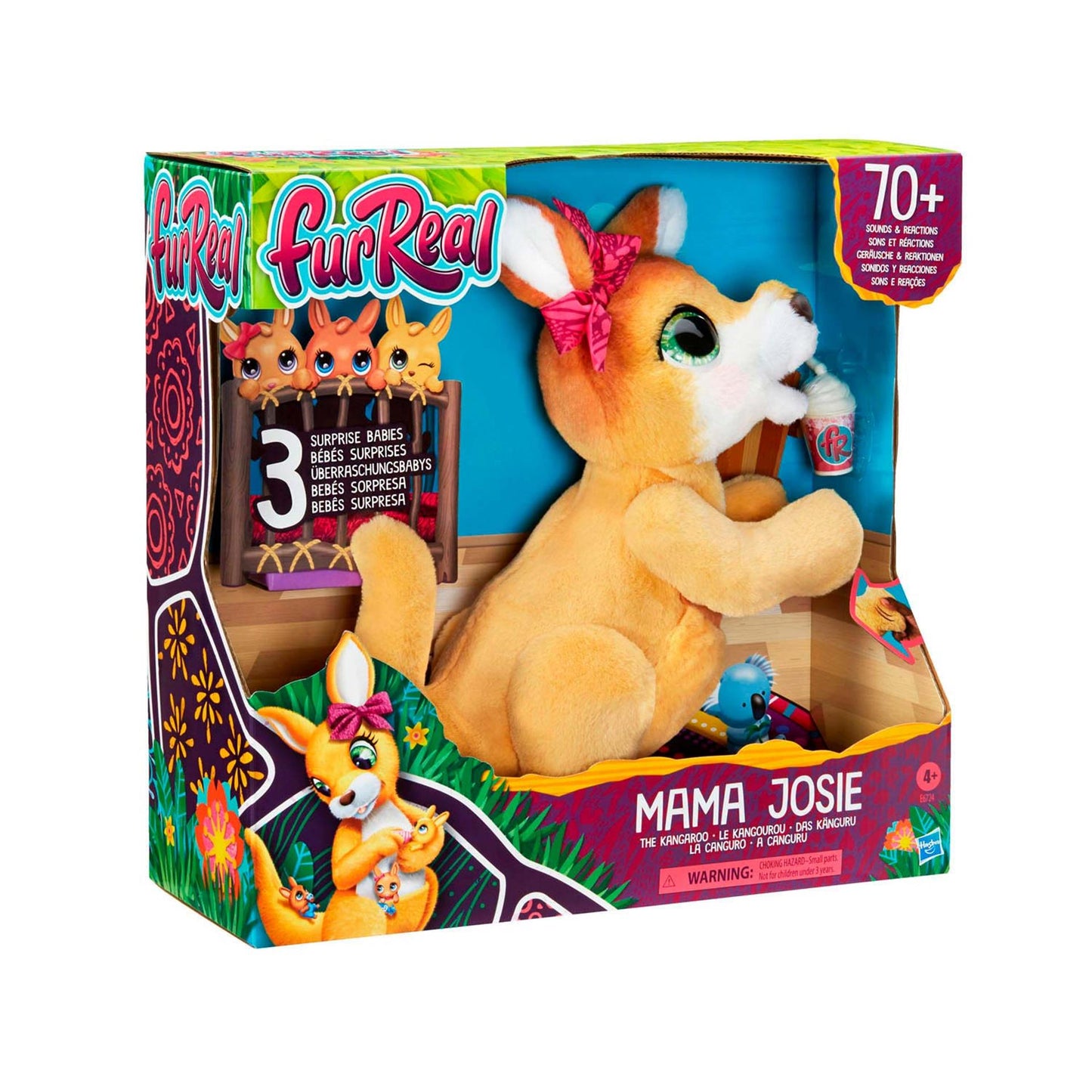 Hasbro FurReal Mama Josie il canguro