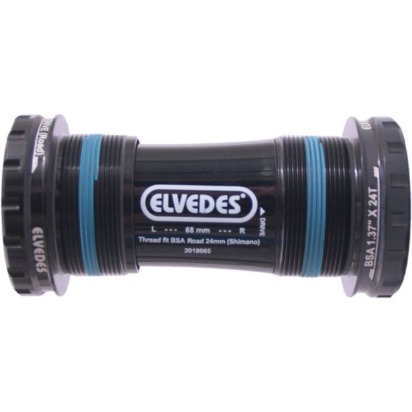 Player Shaft Elvedes Hollowtech Shimano Race 24mm Black