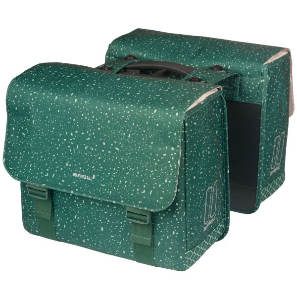 Basil Double Bag Flair Mik 35l Green