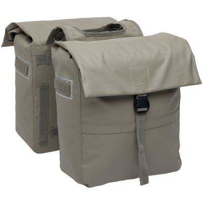 Newlooxs tas new looxs leeds dubbel | taupe | 38l