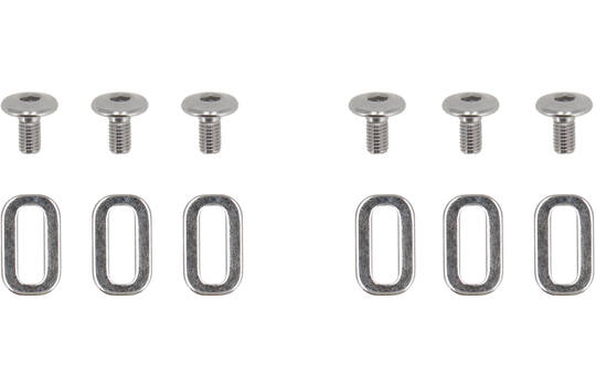 Trivio - tacchette look keo 0° antiscivolo nere