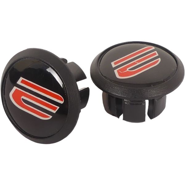 Edge stuurlint carbon - zilvergrijs (2 stuks in een doos)