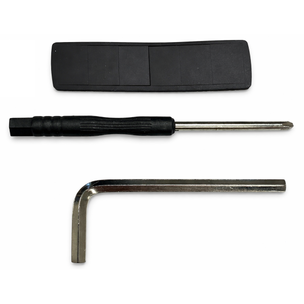 Soporte para teléfono Edge g21 - aluminio - giratorio 360° - montaje universal en manillar - extra resistente - negro