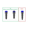 ALPINA SPAAK NIPPLE CON TESTA ROULD 14G 15,0MM 4 FG 2,3 ABS ABSER (144 pezzi)