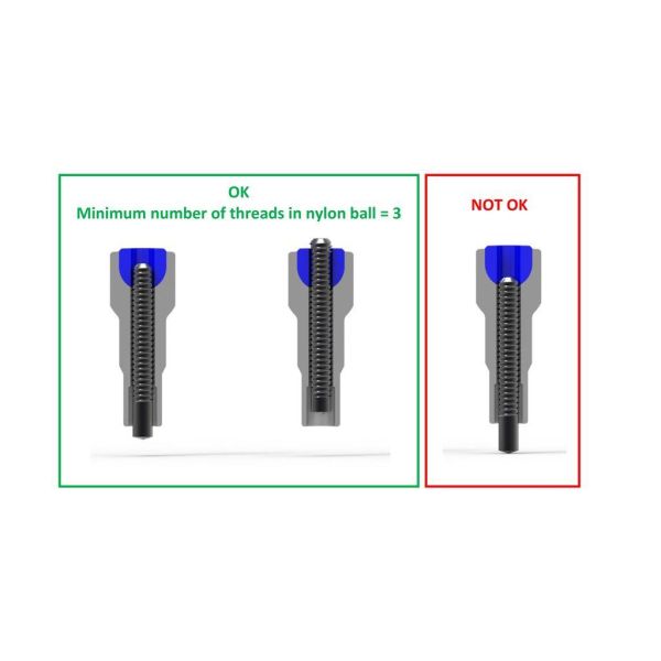 ALPINA SPAAK NIPPLE CON TESTA ROULD 14G 15,0MM 4 FG 2,3 ABS ABSER (144 pezzi)