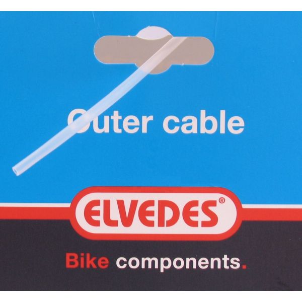 Inliner voor remleiding Elvedes ø2.0 2,6 mm HDPE - wit (25 meter)