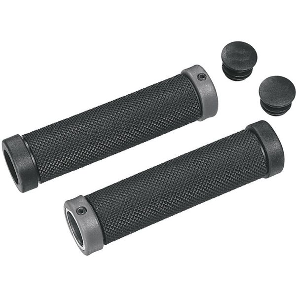 Set di maniglia in alluminio kraton - 130mm - nero