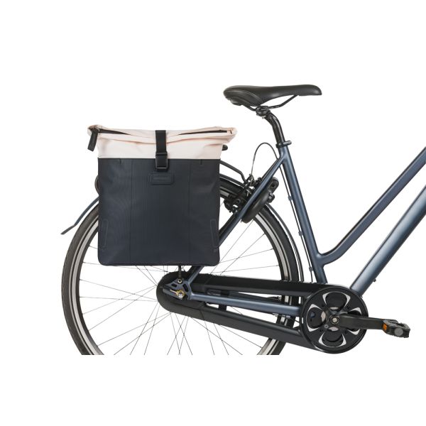 Basil bolsa doble vive 28-35l blanquecino negro