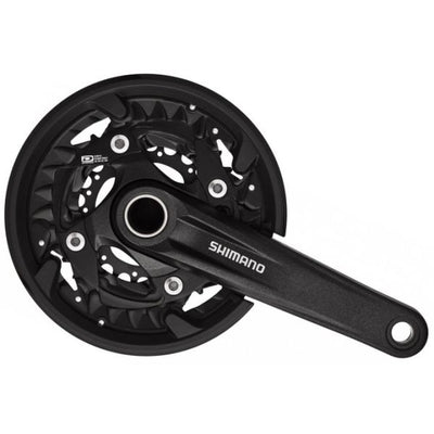 Shimano Cranket MTB 3 x 10 Velocidad FC-MT500 con brazo de manivela de 175 mm 40-30-22t negro