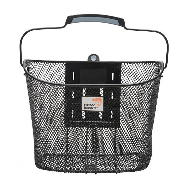 fietsmand Toscane Smartlock voor 19 liter zwart