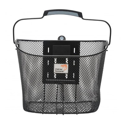 Basqueta de bicicleta Toscana Smartlock por 19 litros de negro