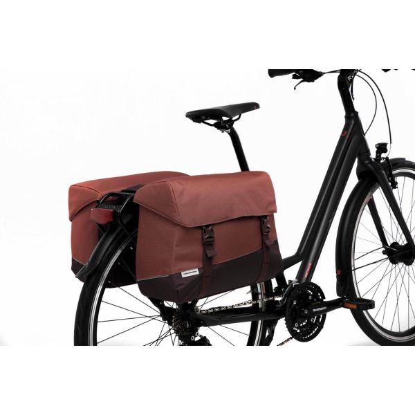 Nuova borsa Nuova joli Double | Oslo | Bordeaux rosso | 37L