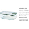 Mepal vershouddoos easyclip glas 450ml
