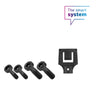 Kit bulloni Bosch, staffa a 1 braccio