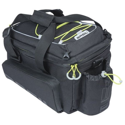 Basil gepäckträgertasche miles xl pro trunkbag miles xl pro mik 2.0 black lime