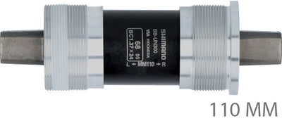 Shimano vierkante trapas bb-un300 68mm 123mm - kettingkast type