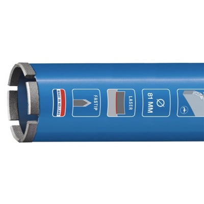 Taladro de diamante con láser de quilates | 161x400mmxm30 | hormigón | clásico - ec16140050