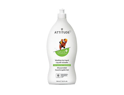 Attitude nature+ - afwasmiddel green appel basil