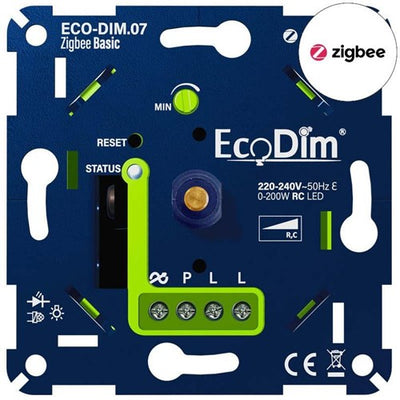 Dimmer Eco LED 0-200w ecodim taglio di fase base - 4355423
