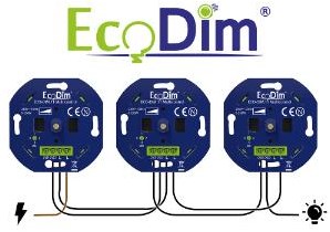 Dimmer Eco LED 0-250w ecodim multifase cut-off - 4355428