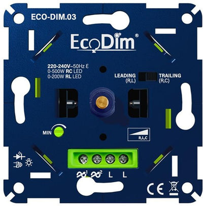 Dimmer Eco LED 0-500w ecodim universale - 4355405