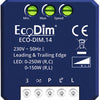 Enzo eco led dimmer element 0-250w ecodim universeel - 4355432