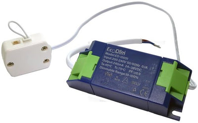 Ecodim LED driver dimmerabile ecodim per 3-4 faretti da mobile - led4921