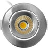 Ecodim Faretto da incasso LED 5W dimtowarm 62mm 36° tondo orientabile acciaio sabbiato - LED4740