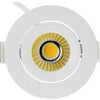 Ecodim Faretto da incasso LED 5W dimtowarm 62mm tondo orientabile 36° bianco - LED4730