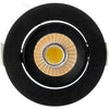 Ecodim Faretto da incasso LED 5W dimtowarm 62mm tondo orientabile 36° nero - LED4735