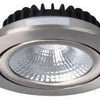 Enzo ecodim led inbouwspot 5w dimtowarm 85mm 36gr rond verstelbaar geschuurd staal - led4720