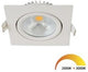 Foco empotrable LED Ecodim 5W dimtowarm 85mm 36° cuadrado orientable blanco - LED4750
