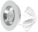 Enzo ecodim led meubelspot 3w 2700k 62mm rond wit - led4900