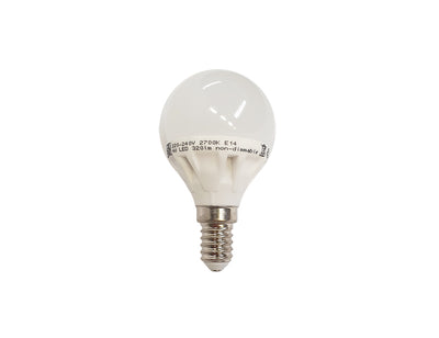 Ecosavers ledlamp - e14 - 320 lm - kogel - mat