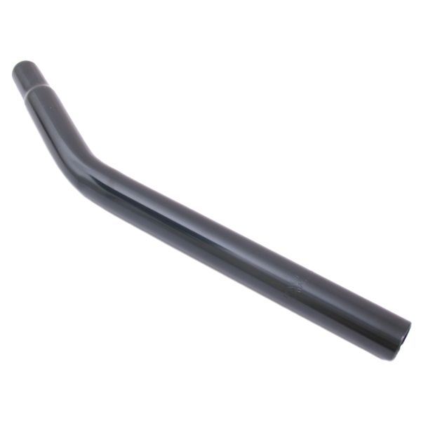 Post de asiento Ø25.4 mm 360 mm de acero doblado negro