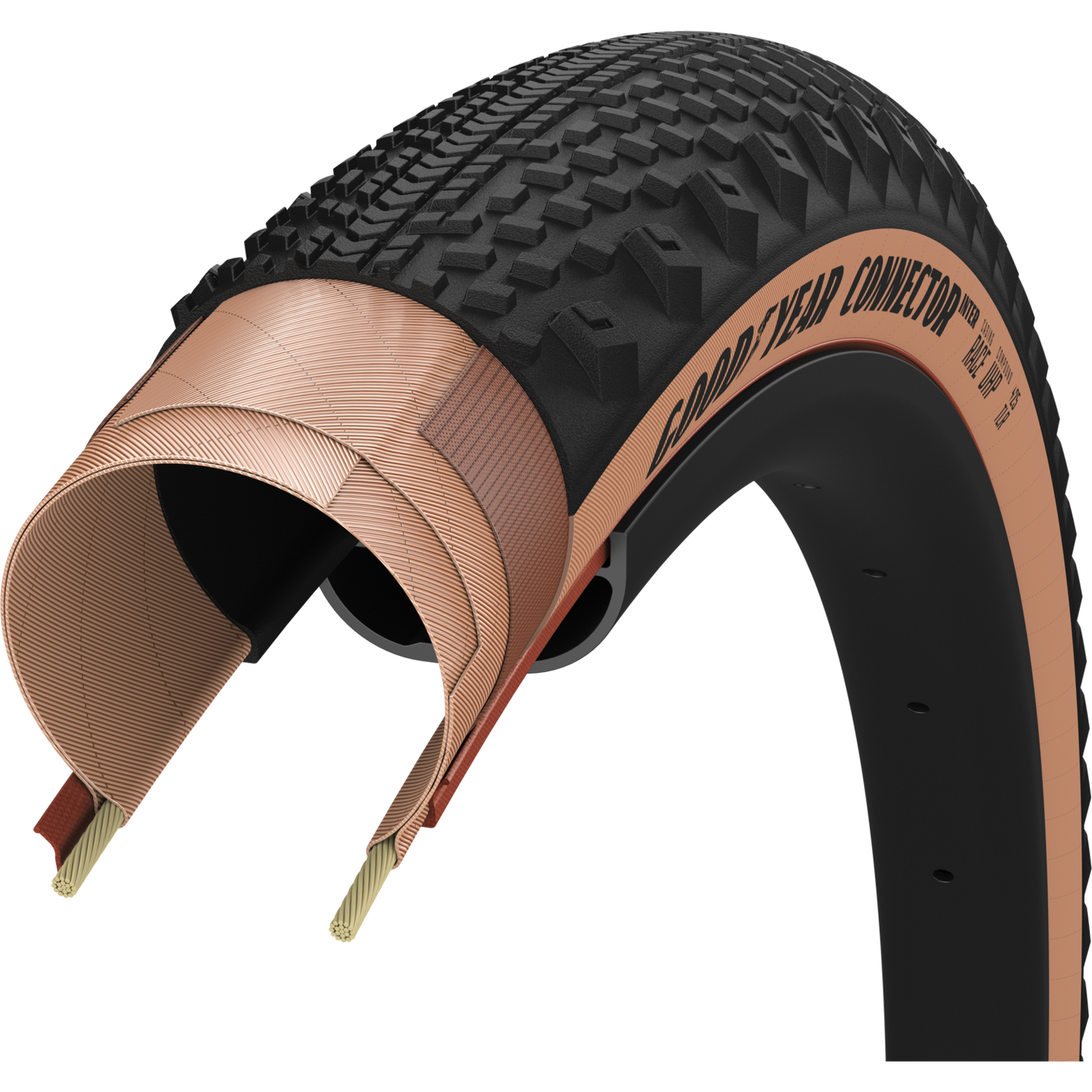 Goodyear - connettore inter razza TLR 700x45c trasparente
